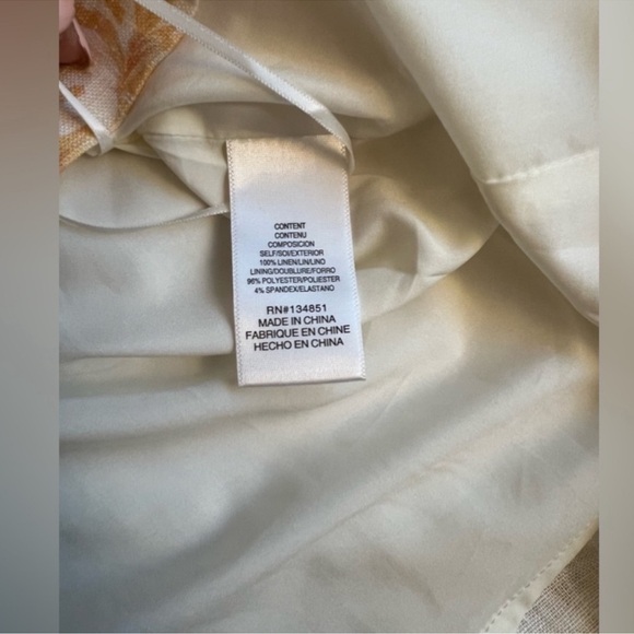 NWT Linen Shopbop WAYF Floral Mini Dress Medium - Picture 6 of 7